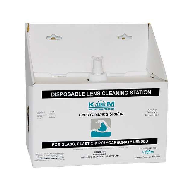 Disposable Lens Cleaning Station