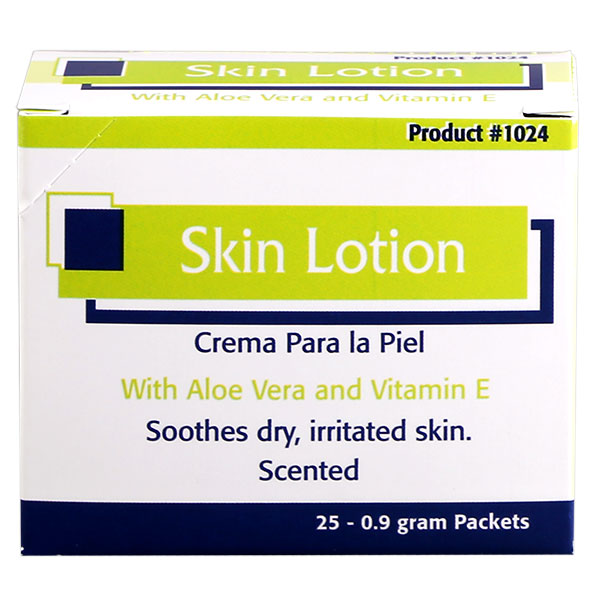 Skin Lotion Packets
